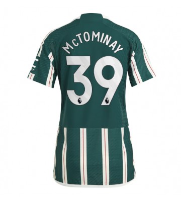 Manchester United Scott McTominay #39 Udebanetrøje Dame 2023-24 Kort ærmer